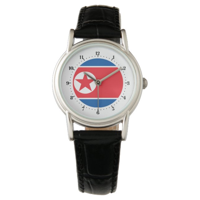 Montre Drapeau nord-coréen (devant)