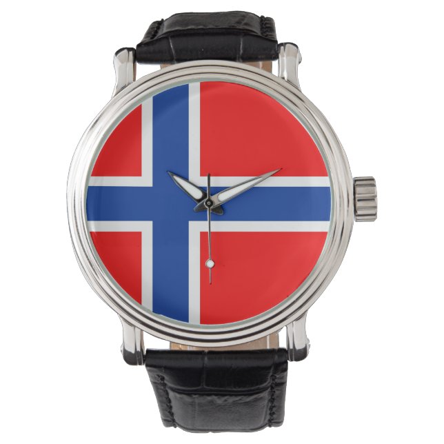 Montre drapeau norvégien norwegian (devant)