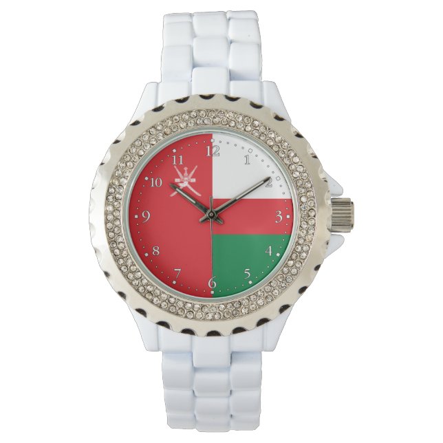Montre Drapeau Oman (devant)