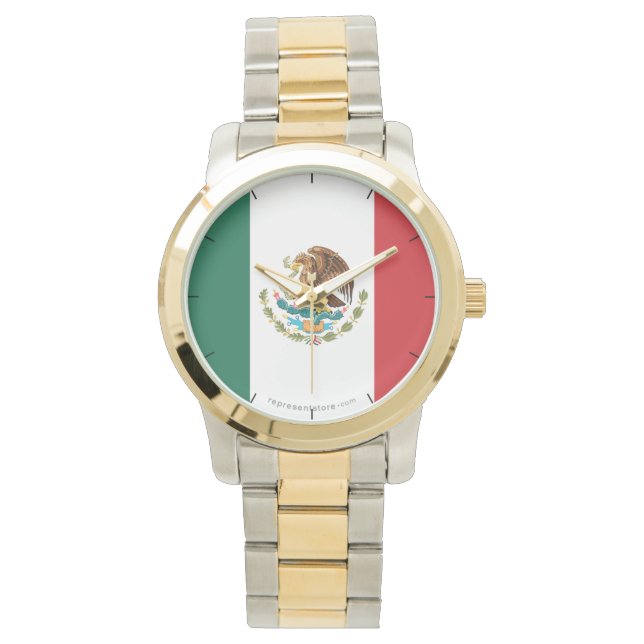 Montre Drapeau ordinaire du Mexique (devant)
