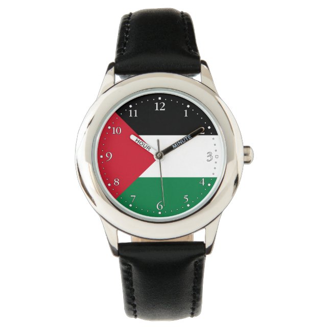 Montre Drapeau palestinien (devant)
