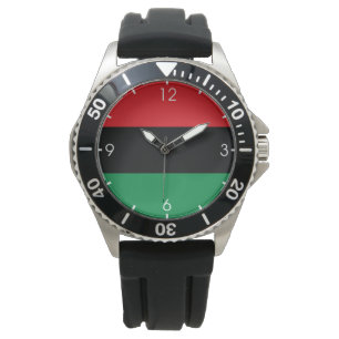 Montre Drapeau panafricain