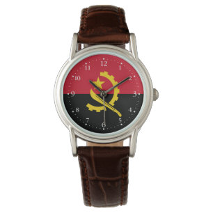 Montre Drapeau patriotique angolais