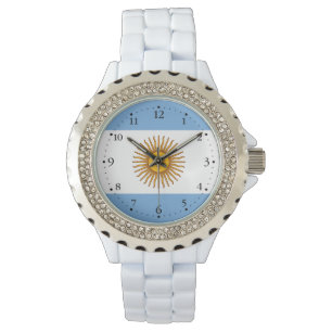 Montre Drapeau patriotique argentin