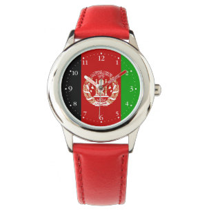 Montre Drapeau patriotique d'Afghanistan