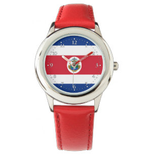 Montre Drapeau patriotique du Costa Rica