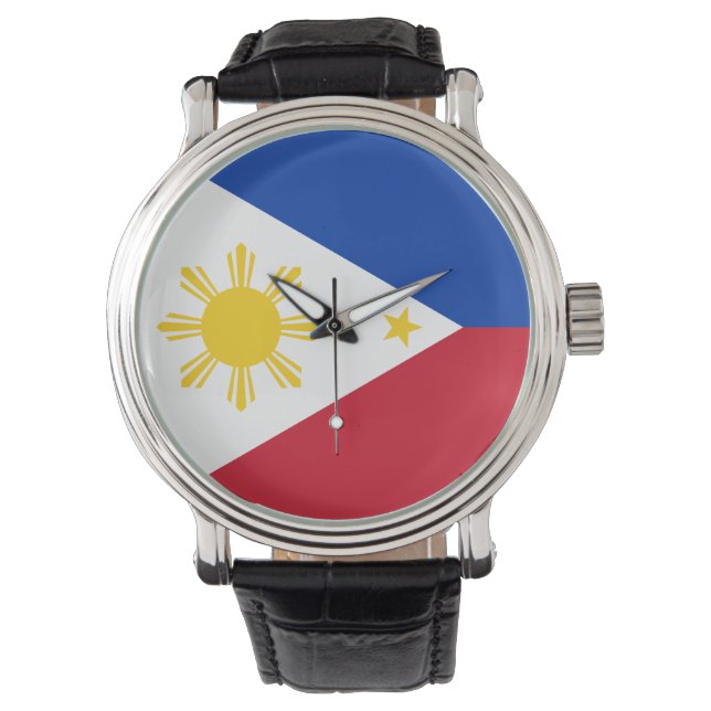 Montre Drapeau philippin des Philippines (devant)