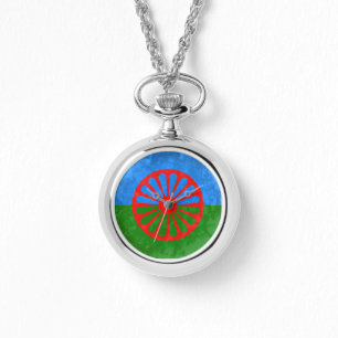 Montre Drapeau romani