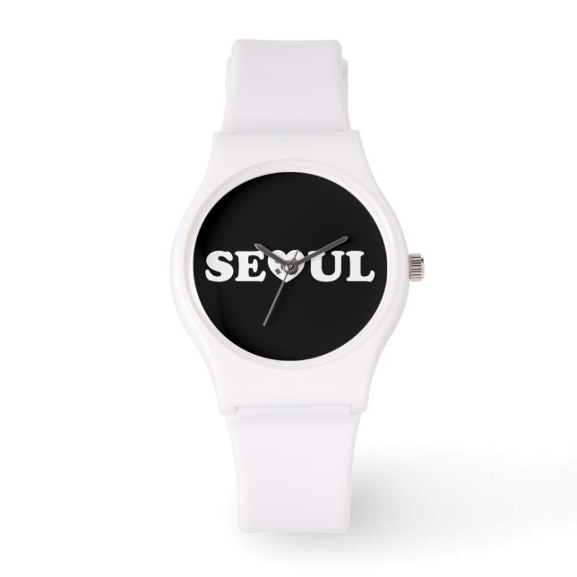 Montre Drapeau Seoul Love Heart Taegeukgi (Recto)
