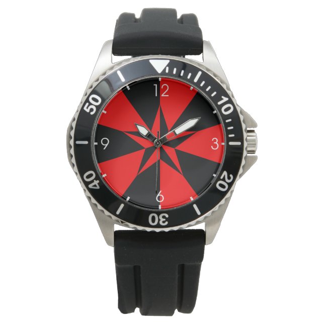 Montre Drapeau socialiste libertaire (Socialisme libertai (devant)