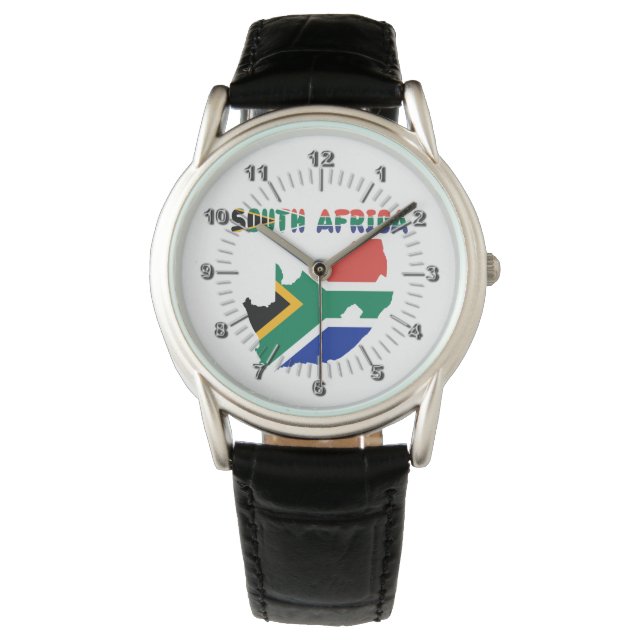 Montre Drapeau sud-africain (devant)