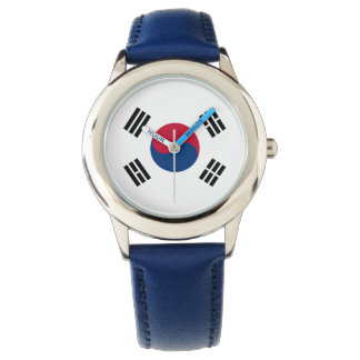 Montre Drapeau sud-coréen Séoul S.K. Coréens Fierté