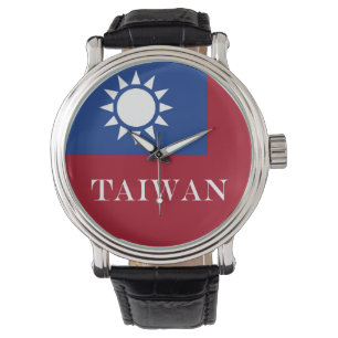Montre Drapeau taïwanais