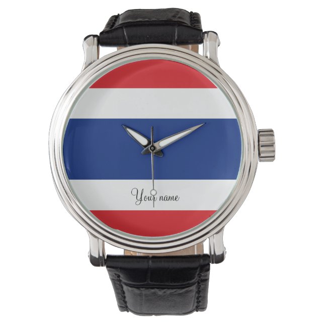Montre Drapeau thaïlandais (devant)