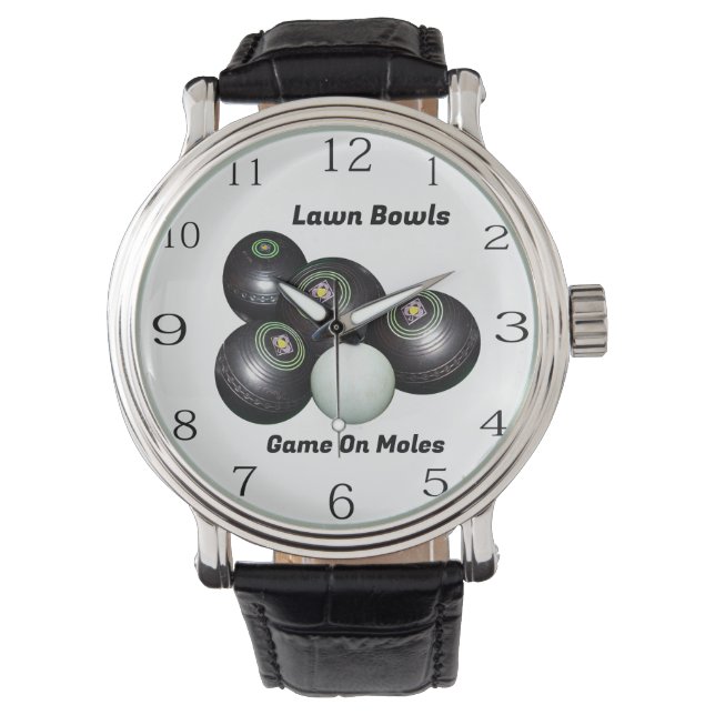 Montre Drôle Bowls De Pelouse Jeu Sur M......