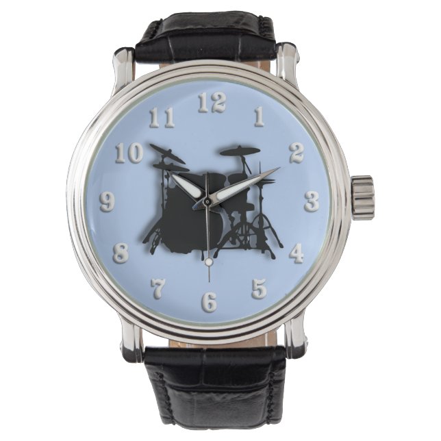 Montre Drums Musique Design (devant)