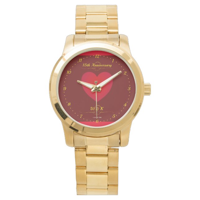Montre du 15e anniversaire (devant)