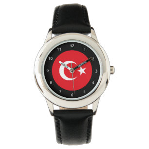 Montre du drapeau turc