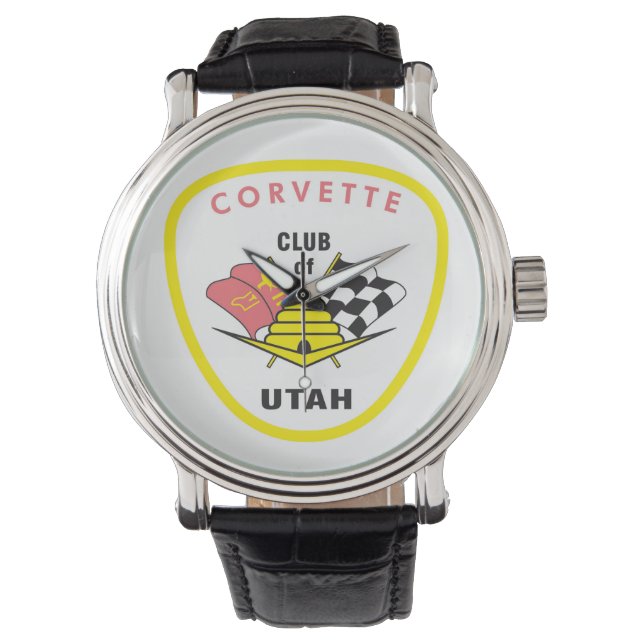 Montre du logo du Corvette Club (devant)
