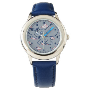 Montre Dumbo   Cartoon Dumbo Volant Avec Plumes