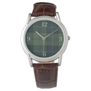 Montre Dunbar Clan Scottish Highlands Tartan Watch