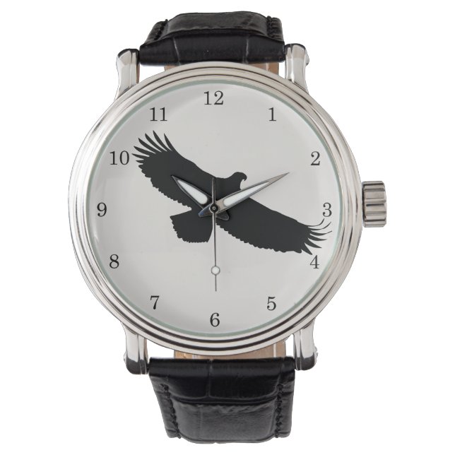 Montre Eagle Flying Surveillez vos couleurs (devant)