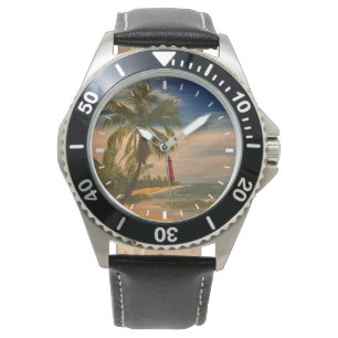 Montre East Coast Beach and Lighthouse, par Gary Poling