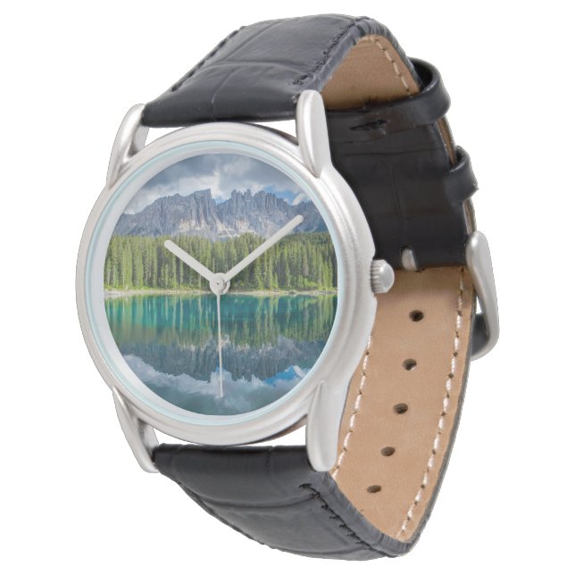 Montre Eau | chaîne de montagnes Latemar (Incliné)