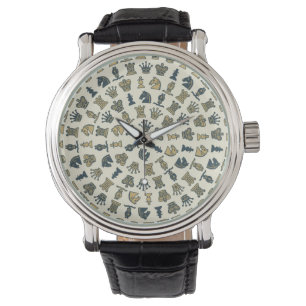 Montre Échecs en cercles