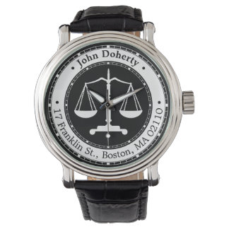 Montre Échelles classiques de justice | Informations sur 