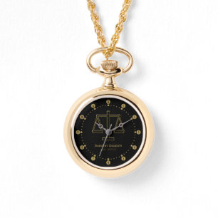 Montre Échelles de justice   Élégant personnalisable
