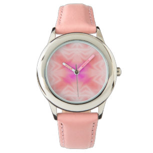 Montre Éclaboussure rose