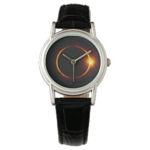 Montre Éclipse solaire Sun foncé et lune