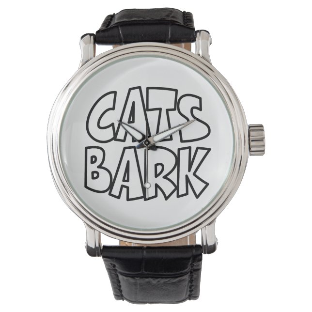 Montre Écorce de chats (devant)