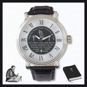 Montre Ecriture personnalisée Idées cadeaux pour les past