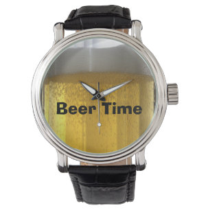Montre écumante lunatique de bière