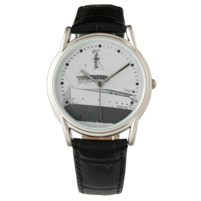 Montre Edmund Fitzgerald Vintage Great Lakes Freighter Wa (devant)