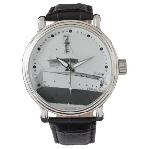 Montre Edmund Fitzgerald Vintage Great Lakes Freighter Wa