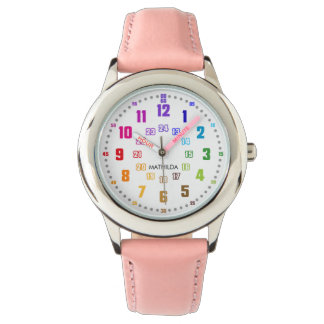 Montre éducative pour enfants, cadeau de rentrée s