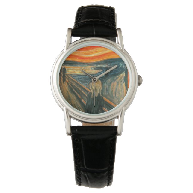 Montre EDVARD MUNCH - Le cri 1893 (devant)