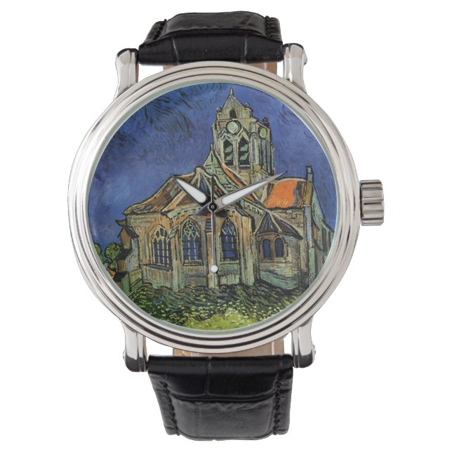 Montre Eglise à Auvers-sur-Oise par Vincent van Gogh (devant)