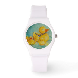 Montre électronique en caoutchouc Duckie
