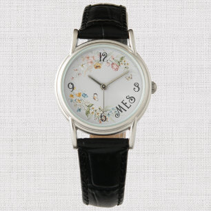 Montre Élégant 1600s Floral Néerlandais subtil Pastels Fe