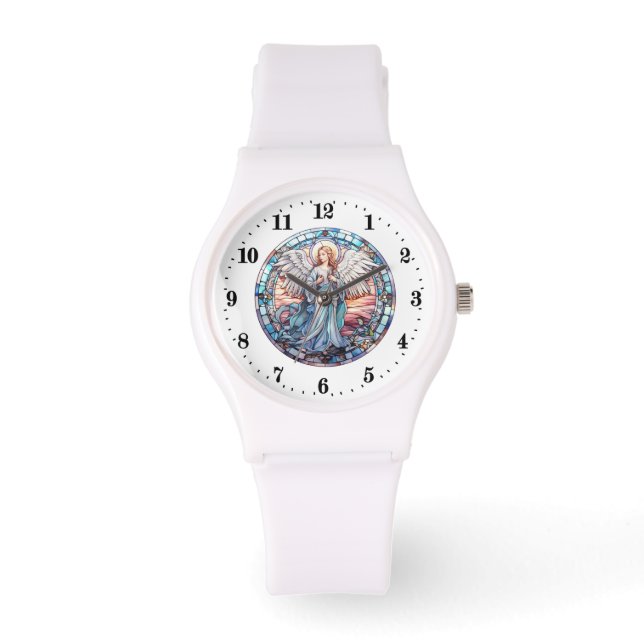 Montre Elégant Angel amants Religieux (Recto)