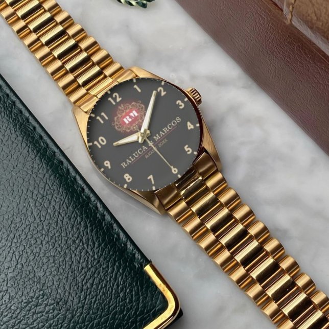 Montre Elegant beautiful classic botanical (Créateur téléchargé)