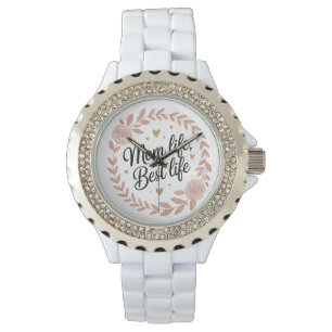 Montre Elégant Floral Watch Nouvelle Maman Idée cadeau