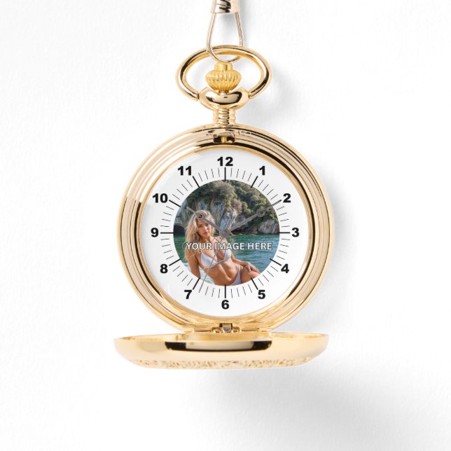 Montre ELEGANT! ✨ Gold Pocket Watch Classic (Recto)