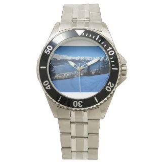 Montre Elégant hiver Surplombe Pittoresque Watch - Alaska
