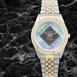 Montre Élégante 14ème anniversaire du Mariage Opal