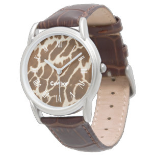 Montre Élégante collection populaire de vache Faux cuir